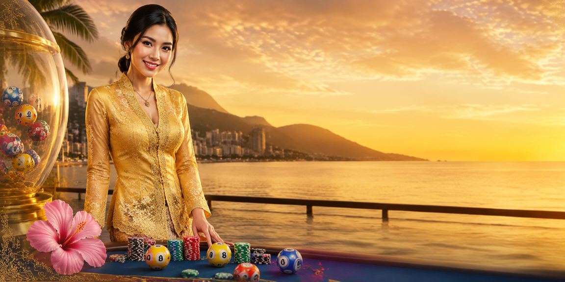 Loteri dan 4D bergaya kebaya di Kota Kinabalu Malaysia